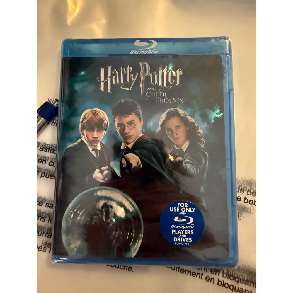 Warner Bros Harry Potter and the Order of the Phoenix Blu-ray New Sealed Fantasy